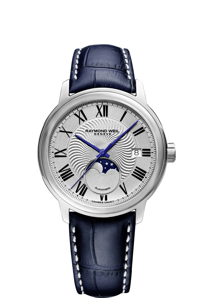 Raymond Weil Maestro Automatic Silver Dial Mens 2239-STC-00659
