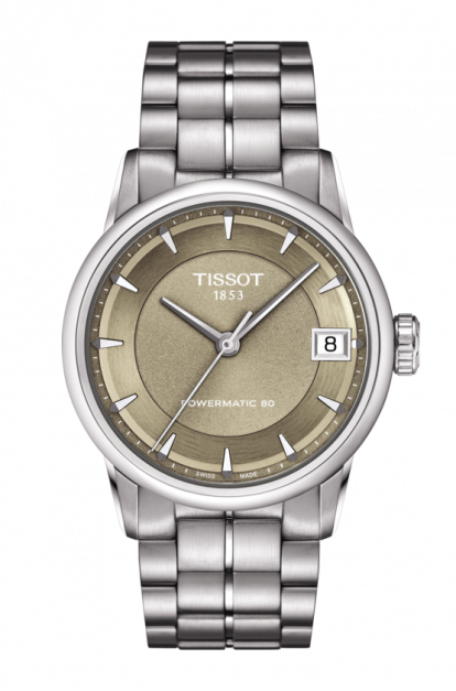 Tissot Luxury Automatic Bronze Dial Ladies T086.207.11.301.00 (T0862071130100)
