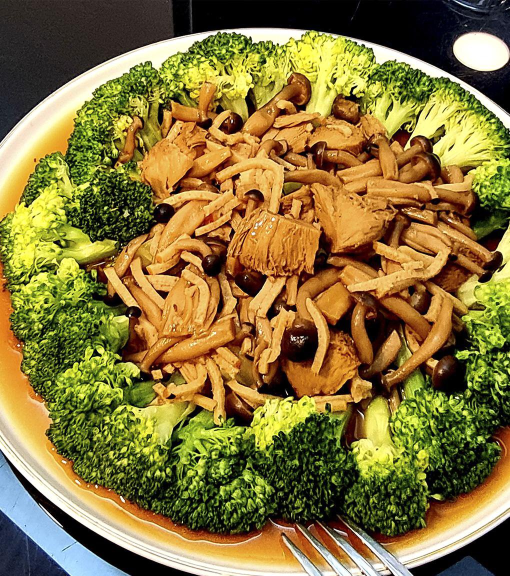 Broccoli with Mushrooms - YoRipe