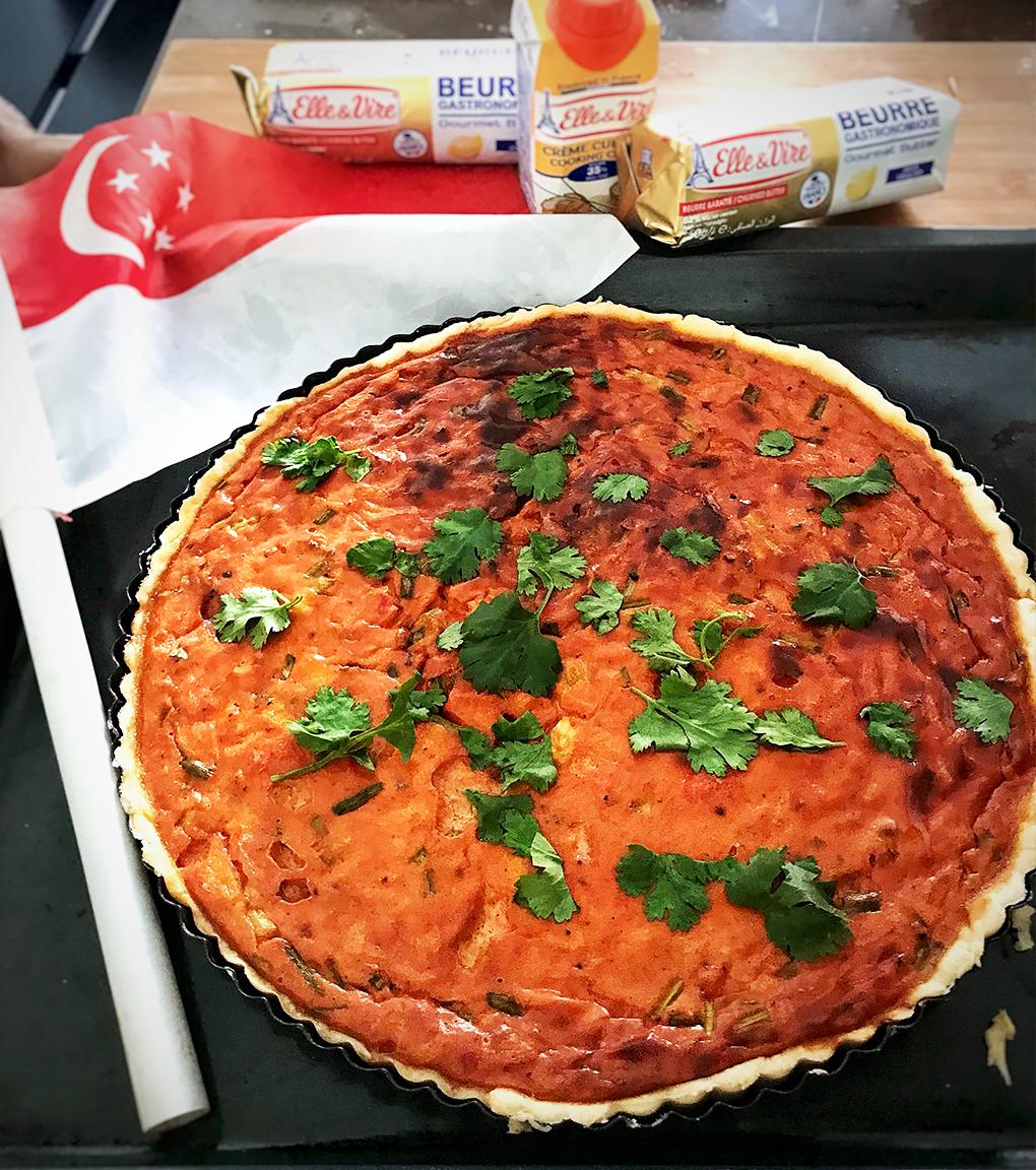 Chilli Crab Quiche YoRipe