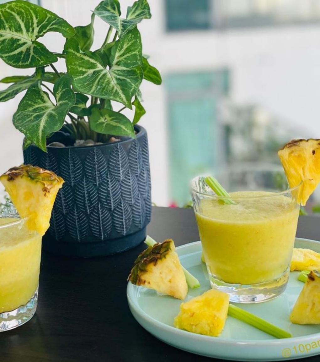 Pineapple, Celery and Cucumber Juice YoRipe