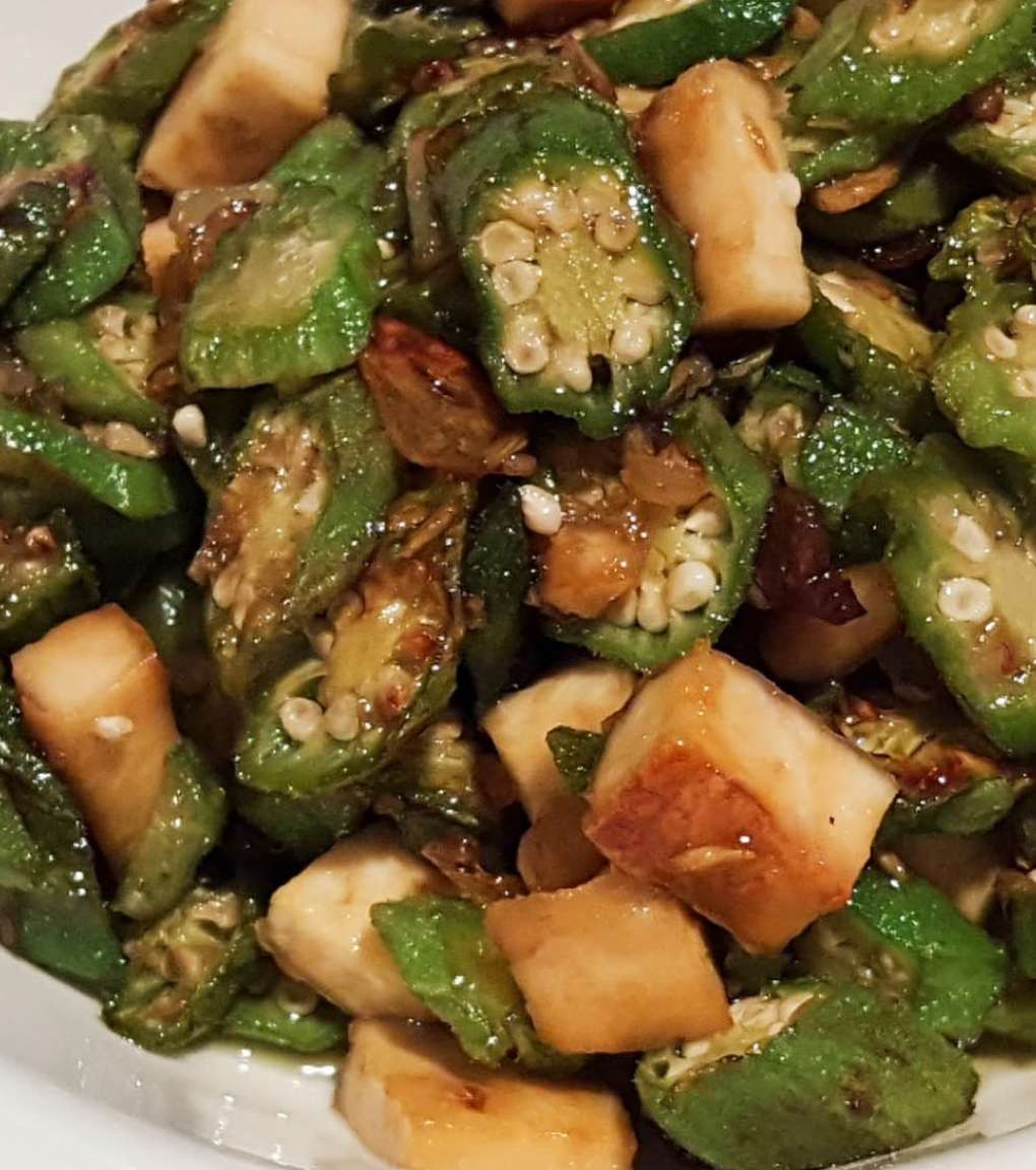 Okra and Tofu YoRipe