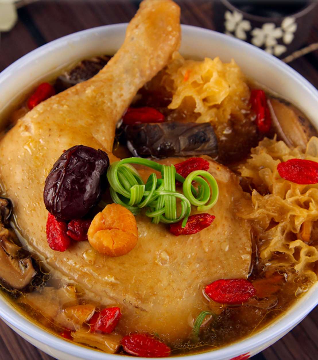 Snow Fungus Chicken Soup YoRipe