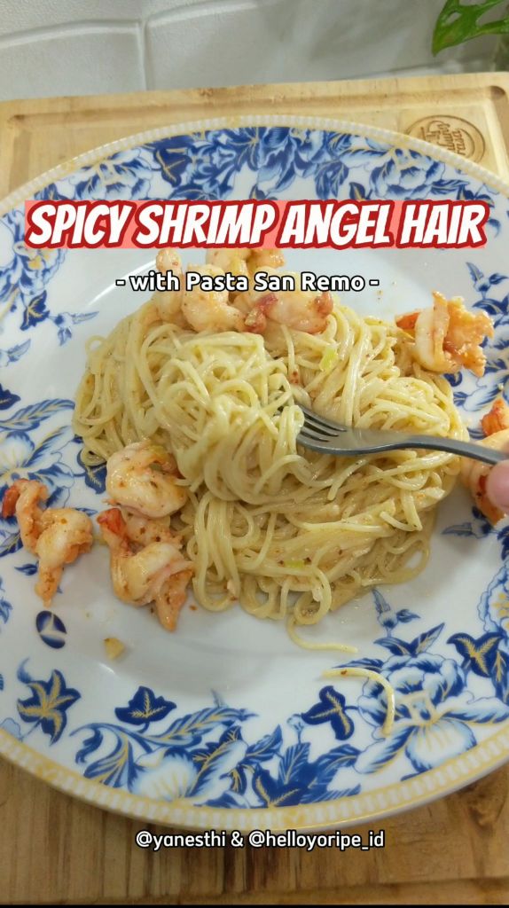 Spicy Shrimp Angel Hair - YoRipe