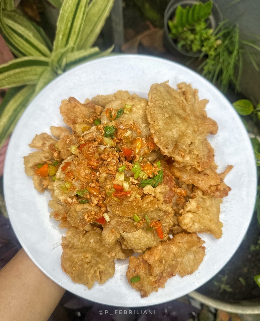 Jamur Tiram Crispy Cabe Garam YoRipe