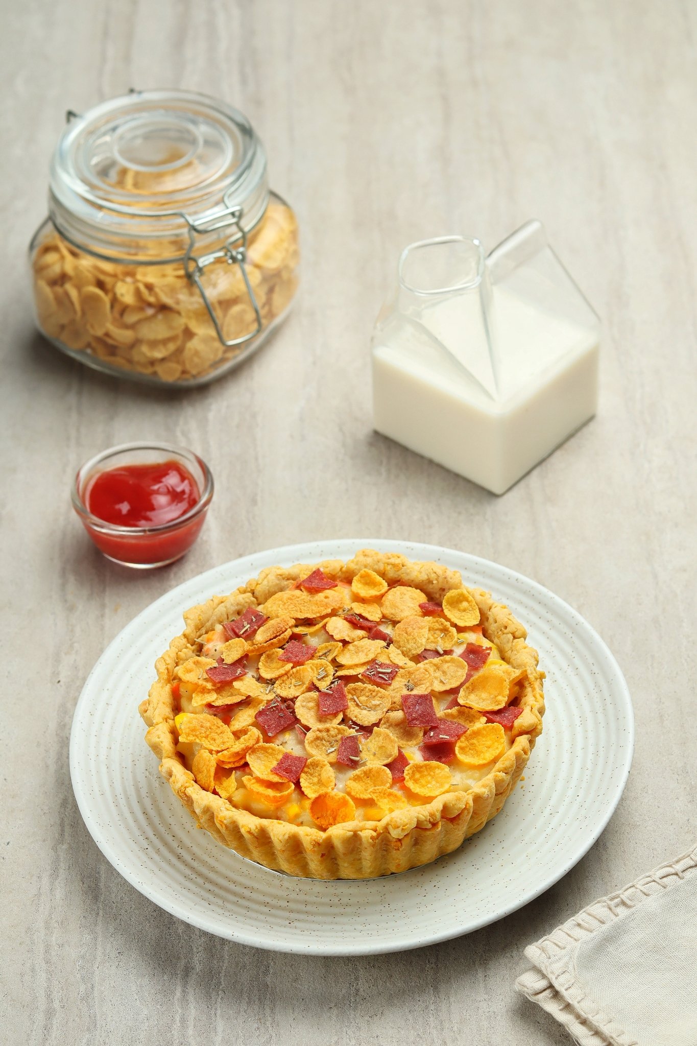 Savory Cheese Corn Flakes Pie YoRipe