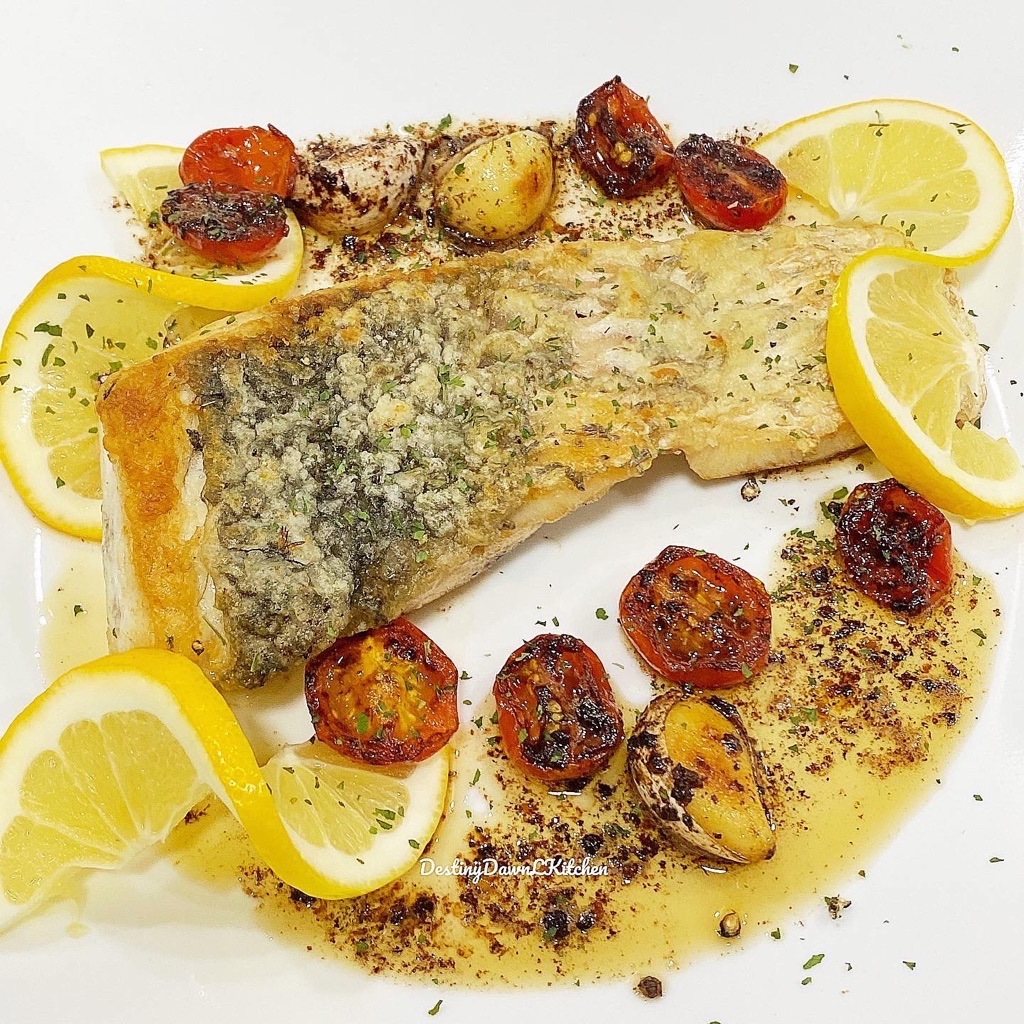 Barramundi with Lemon Garlic Butter YoRipe
