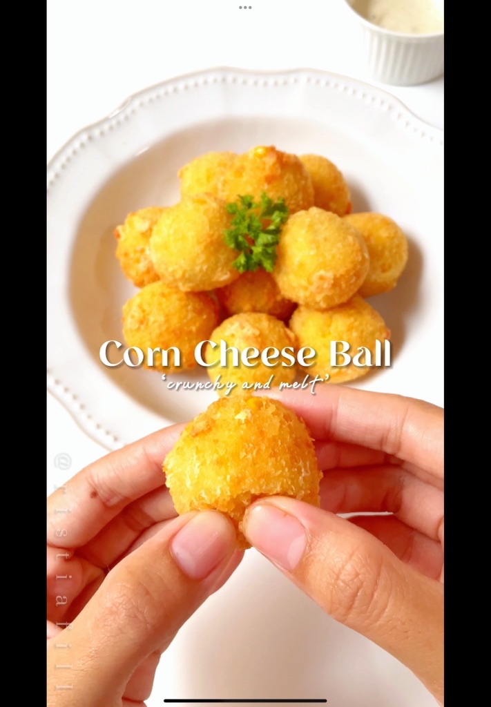 Corn Cheese Ball YoRipe