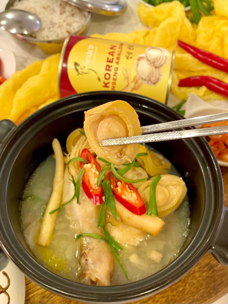 Nourishing Korean Ginseng Abalone Chicken Soup YoRipe