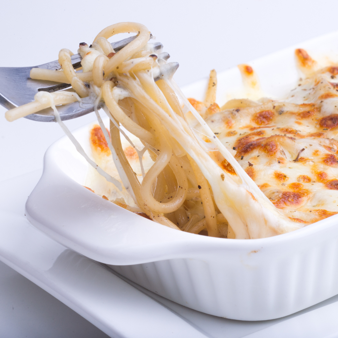 Baked Mozzarella Spaghetti by Chef Cynthia YoRipe Baked Mozzarella Spaghetti by Chef Cynthia YoRipe