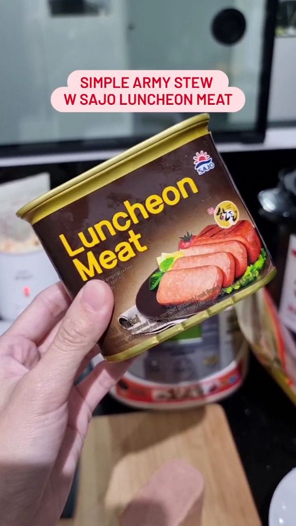 Army Stew w Sajo Luncheon Meat by SL Food YoRipe