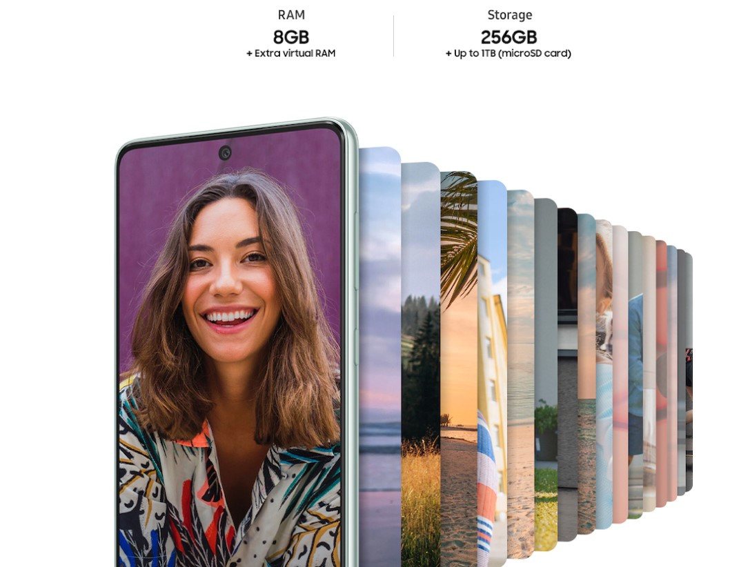 Samsung Galaxy A73 5G Malaysia storage size