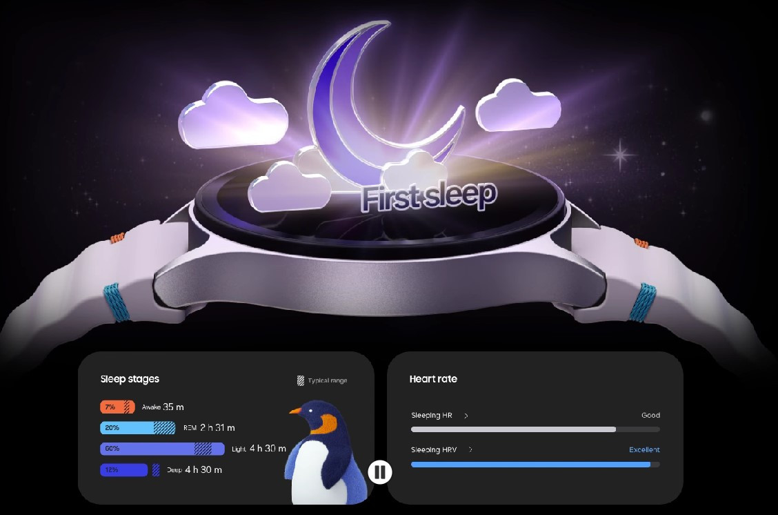 samsung galaxy watch7 40mm (L300/L305) malaysia sleep coach