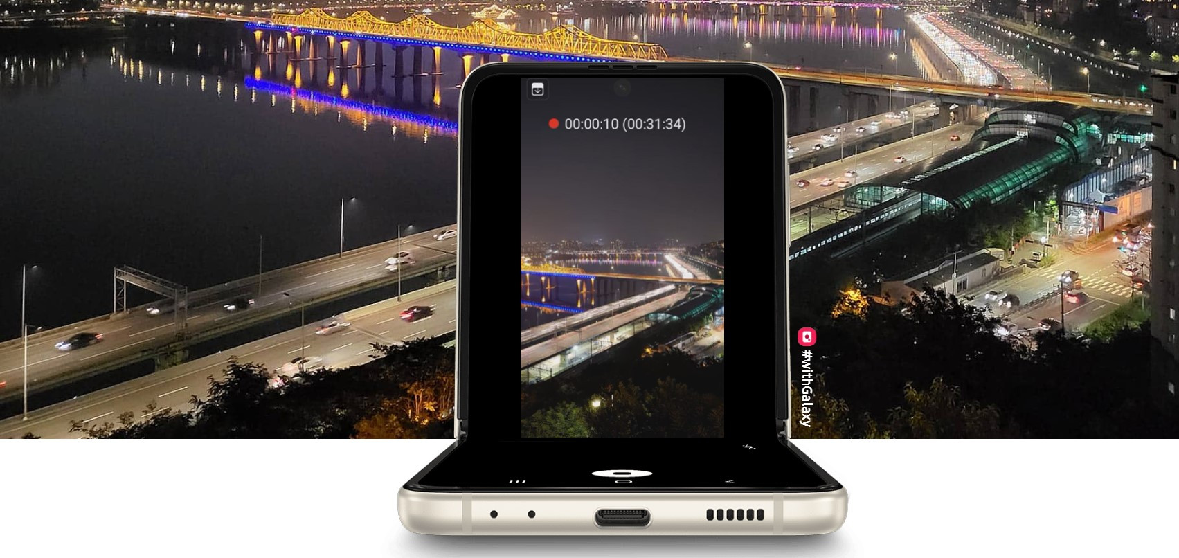Samsung Galaxy Z Flip 3 5G Malaysia video stabilization