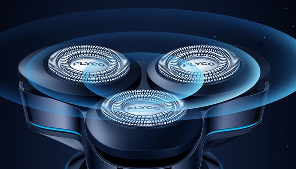 FLYCO Smart Sensor Electric Shaver FS985 Malaysia smart sensor shaving technology
