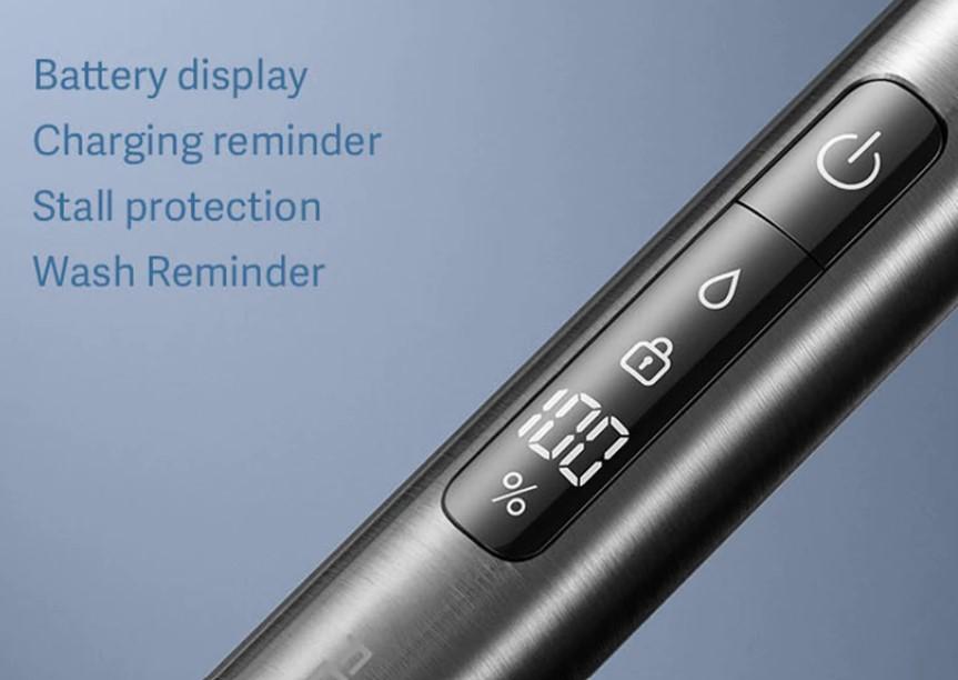 FLYCO Nose Trimmer FS5616 Malaysia smart LED display features