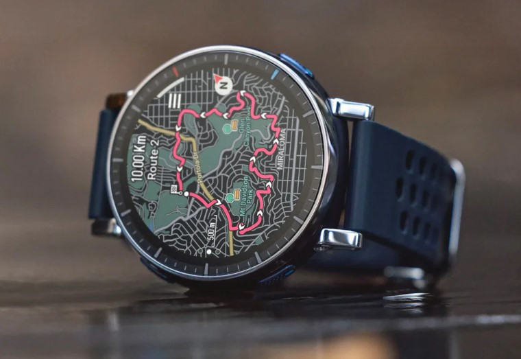 Amazfit Active 3 Premium Malaysia Offline Maps and Navigation