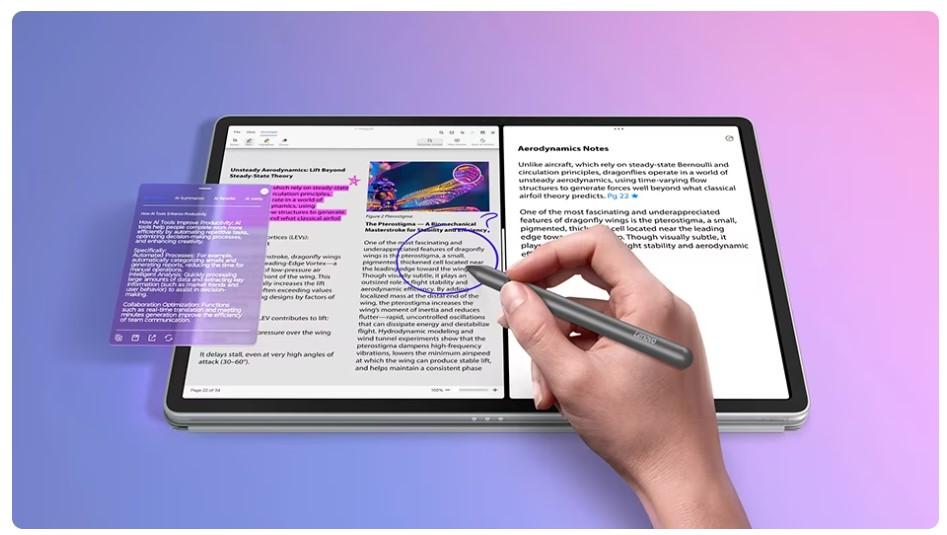 Lenovo Idea Tab Pro Gen 2 WiFi Malaysia smarter reader AI notes