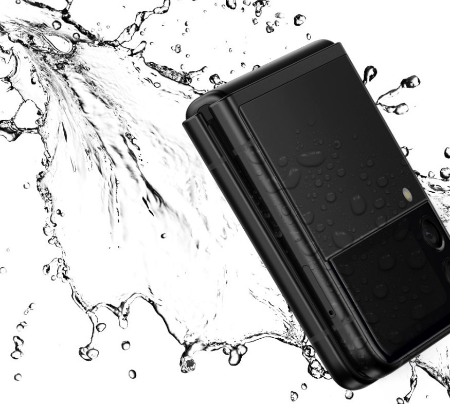 Samsung Galaxy Z Flip 3 5G Malaysia splash resistant water resistant