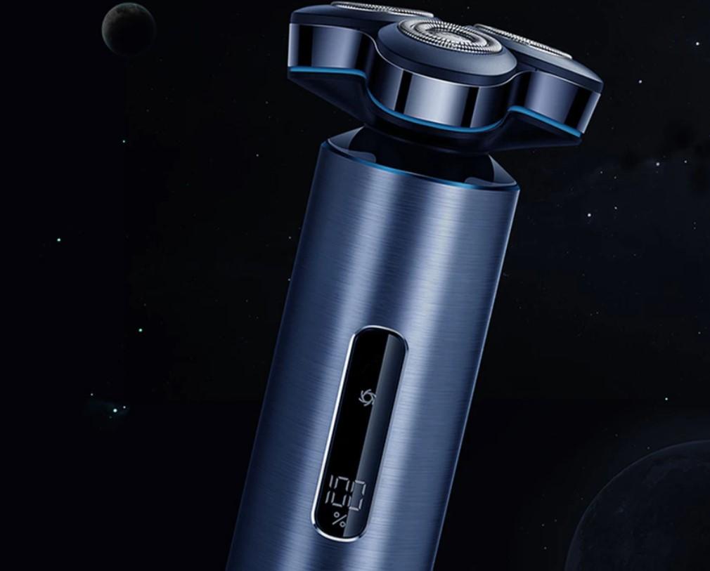 FLYCO Smart Sensor Electric Shaver FS985 Malaysia premium aluminium alloy body