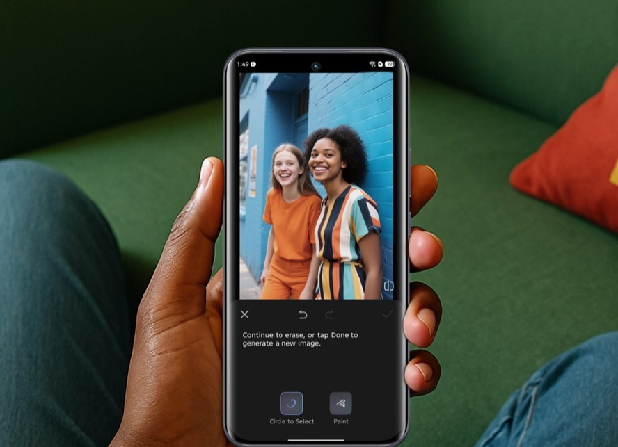 Tecno Pova Slim 5G malaysia ai object removal