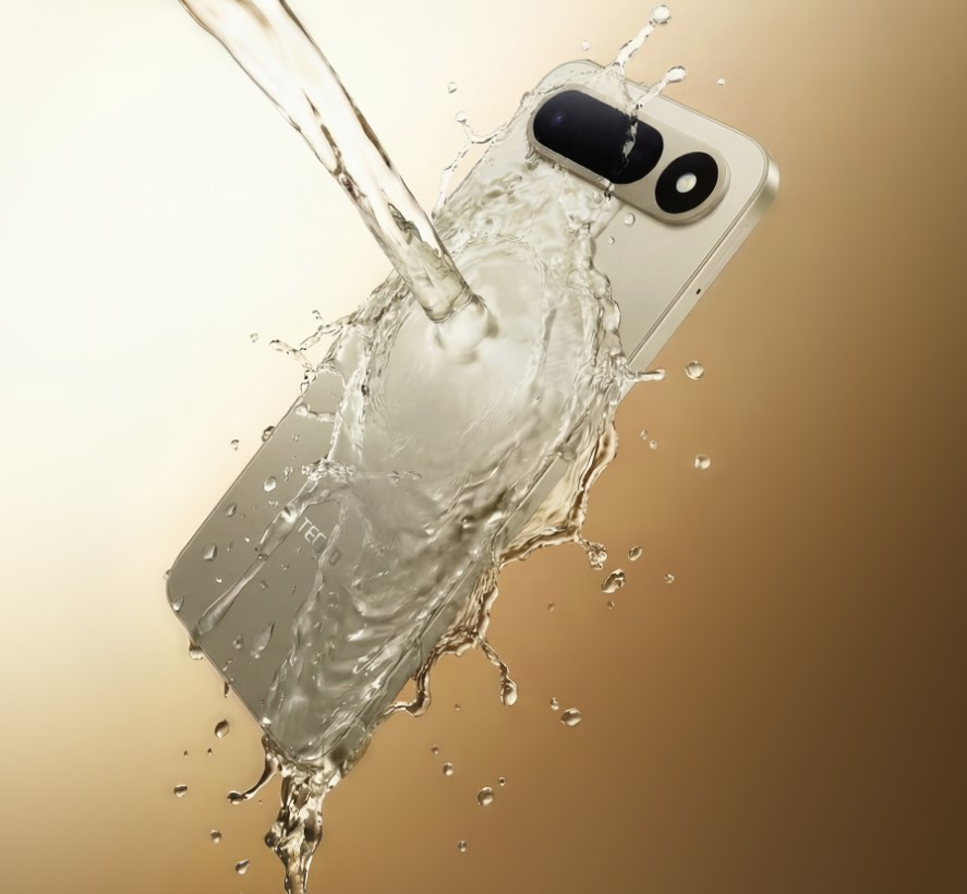 Tecno Spark 50 5G Malaysia dust splash resistance