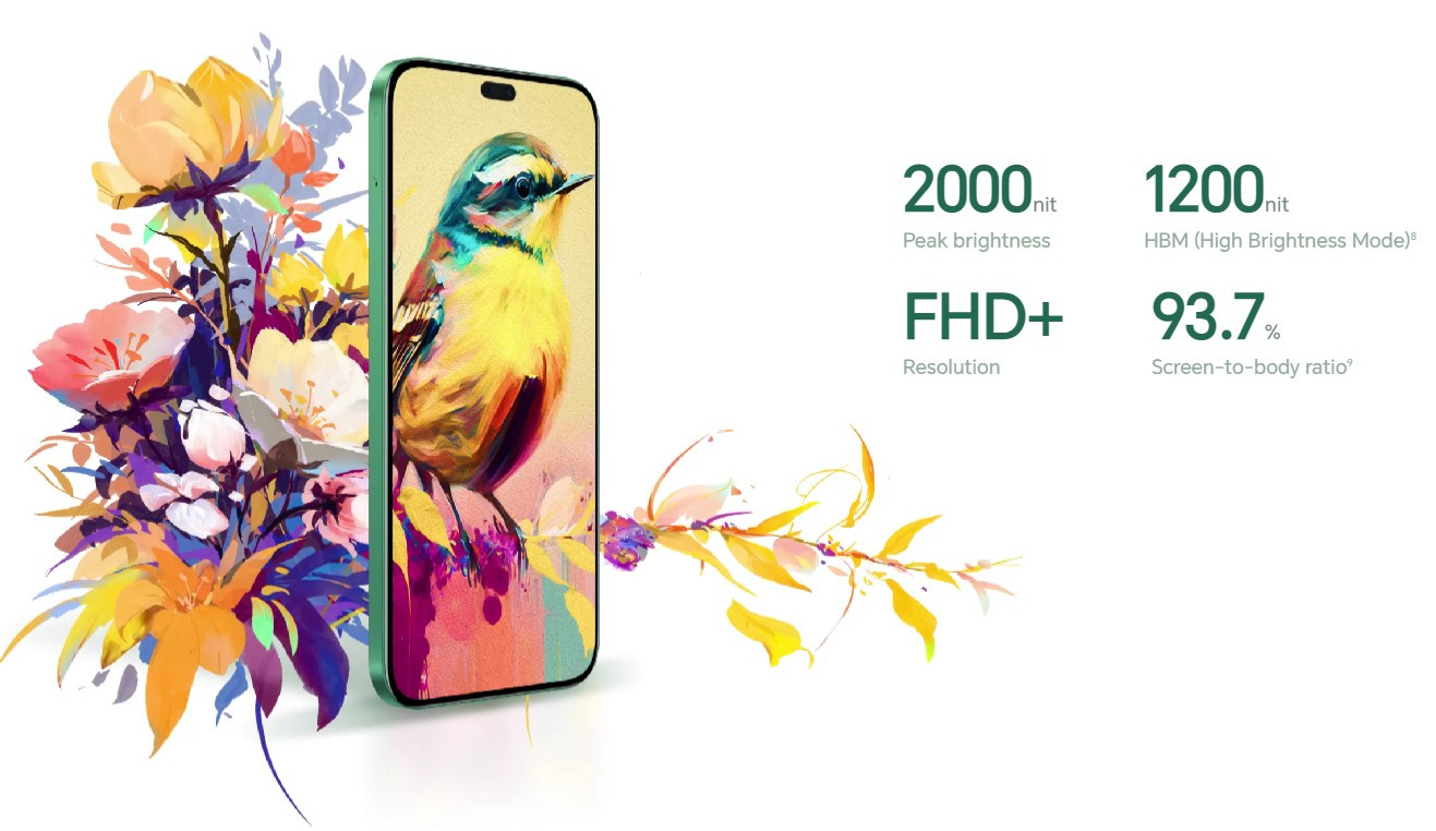honor x8b 4G malaysia amoled screen