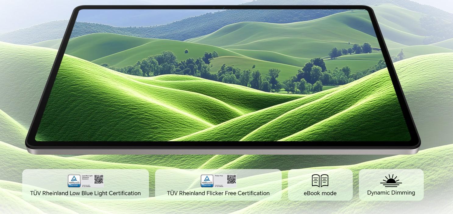 Honor Pad X8b LTE Tablet Malaysia HONOR Eye Comfort display technologies
