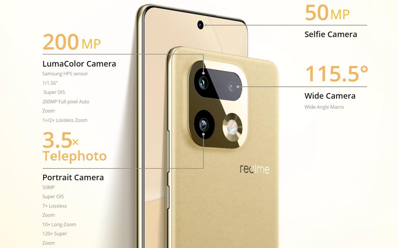 Realme 16 Pro+ 5G Malaysia 200MP LumaColor camera