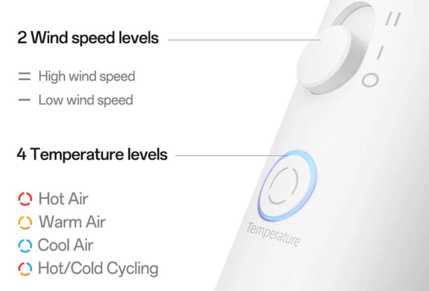 FLYCO Hair Dryer FH6370 Malaysia smart multi mode control