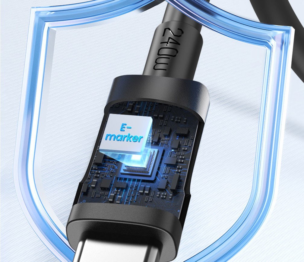 Rocoren Jianyi Series USB Cable C TO C 240W Malaysia efficient charging wire