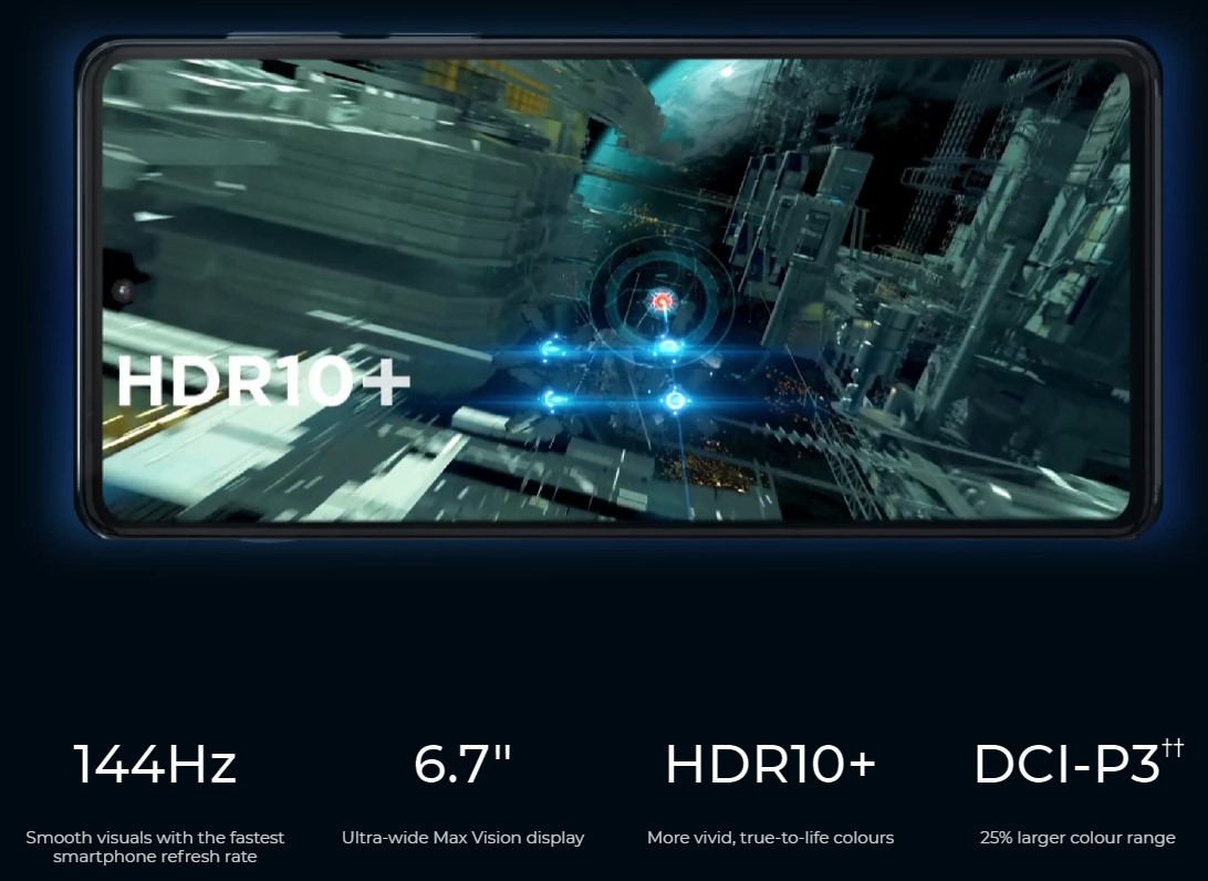 Motorola Edge 20 Pro Malaysia OLED Display