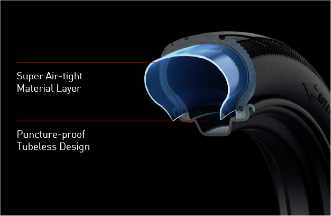 segway-ninebot electric kickscooter e2 pro tubeless tyres