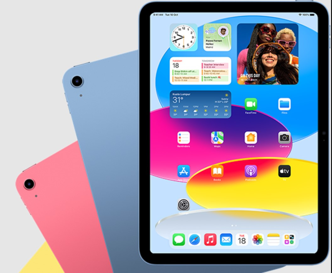 iPad 10th Gen malaysia liquid retina display