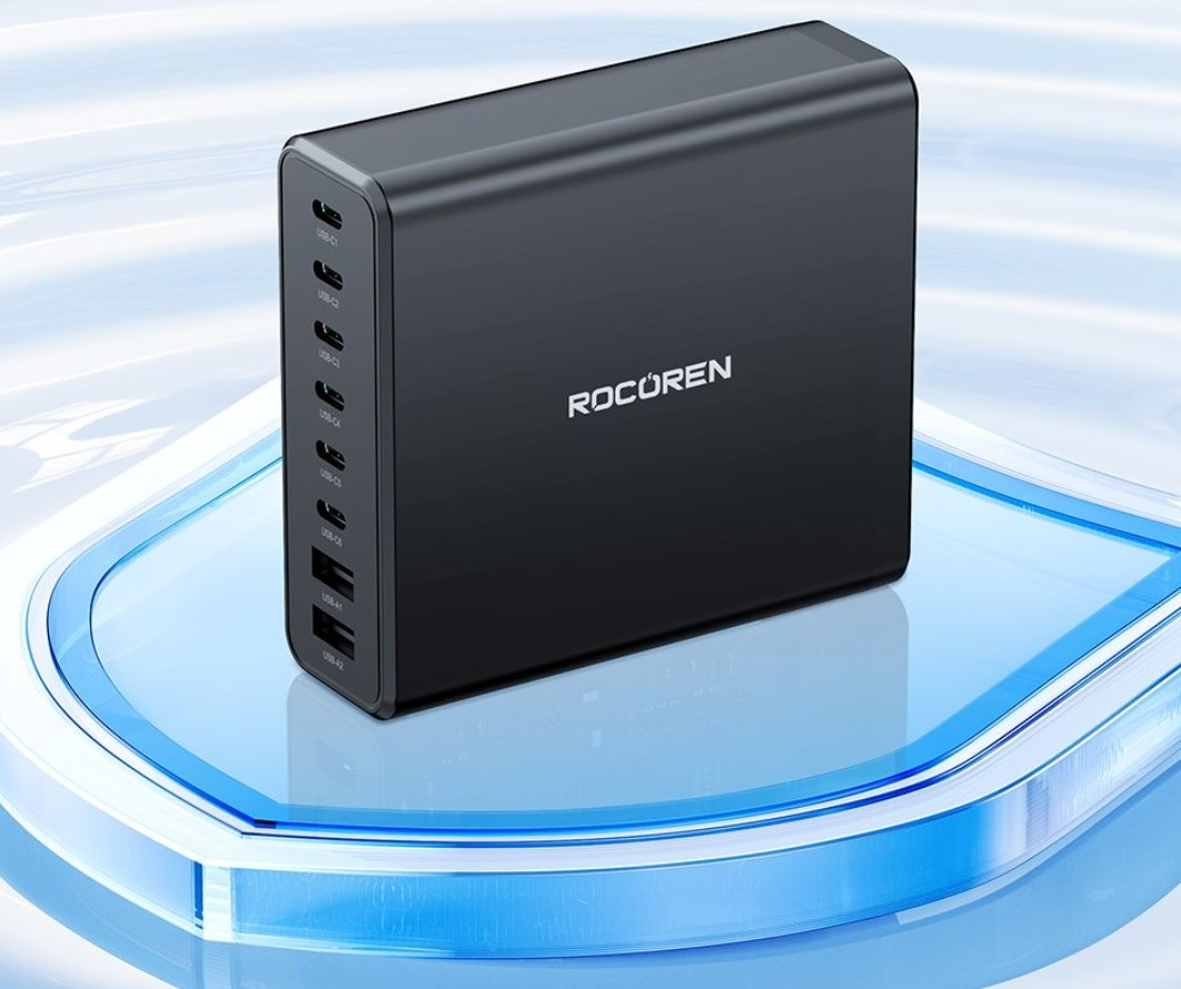 Rocoren Desktop 200W Charger Station (6C+2A) Malaysia low temperature