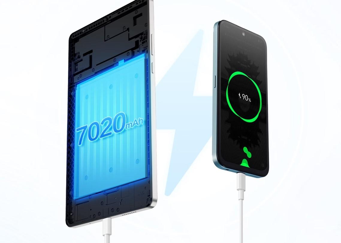 Honor Pad X7 4G Malaysia 7020mAh battery performance
