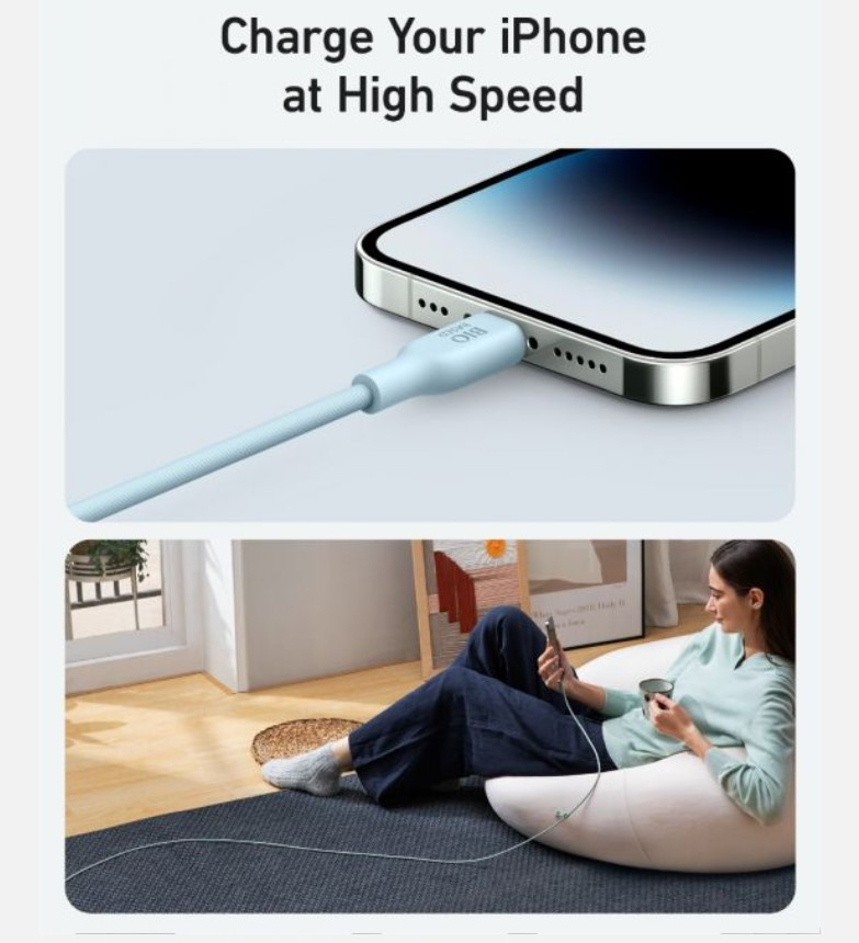 Anker 542 USBC To Lightning Cable (3ft/6ft) 18 Months Warranty By