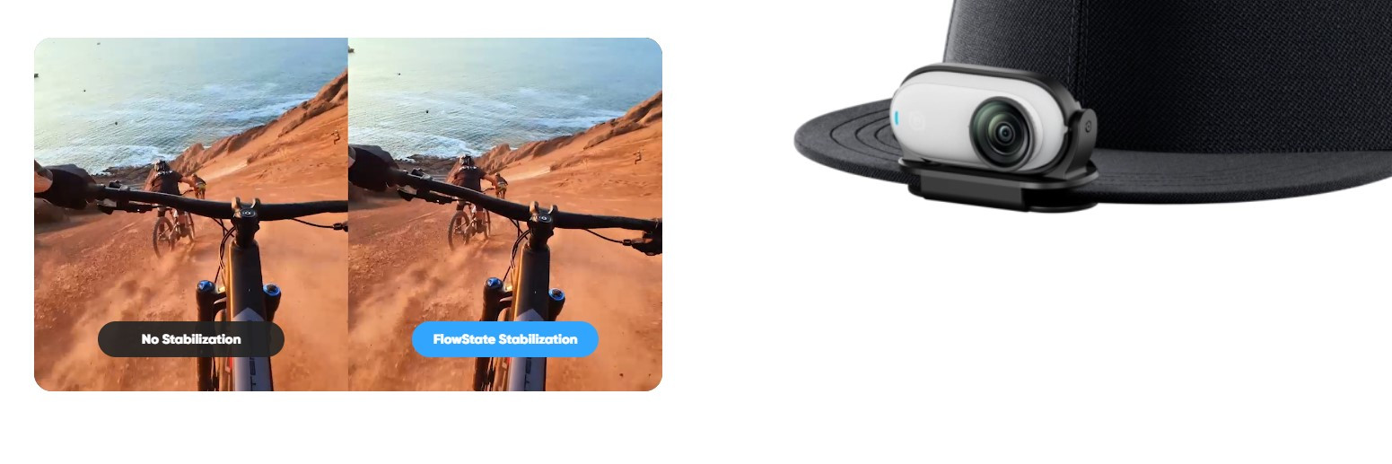 Insta360 GO 3S Action Camera malaysia camera stabilization