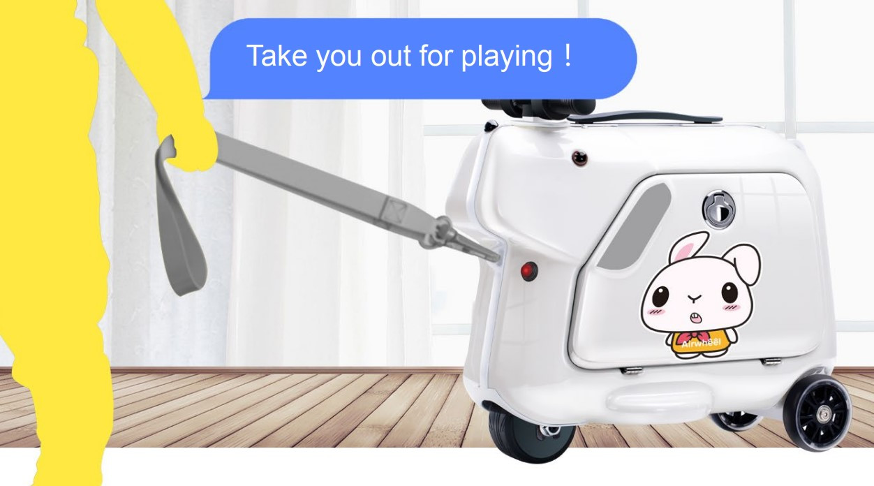 Airwheel SQ3 Kids Electric Luggage Malaysia 2-in-1 luggage