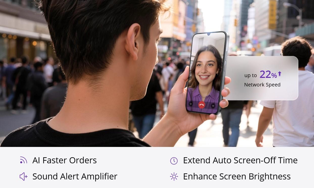 Realme C100i Malaysia AI outdoor mode