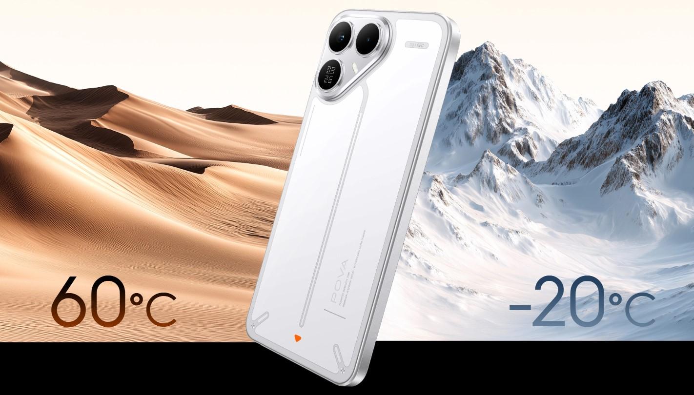 Tecno Pova 8 5G Malaysia extreme temperature protection