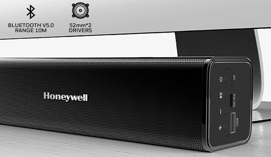 Honeywell Moxie V1000 Bluetooth Soundbar malaysia bluetooth v5.0 connectivity