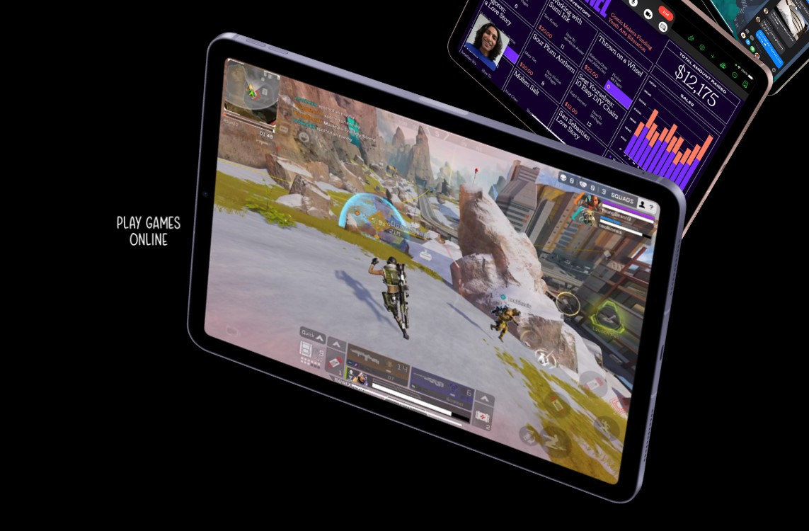 Apple iPad Air stream and share anywhere