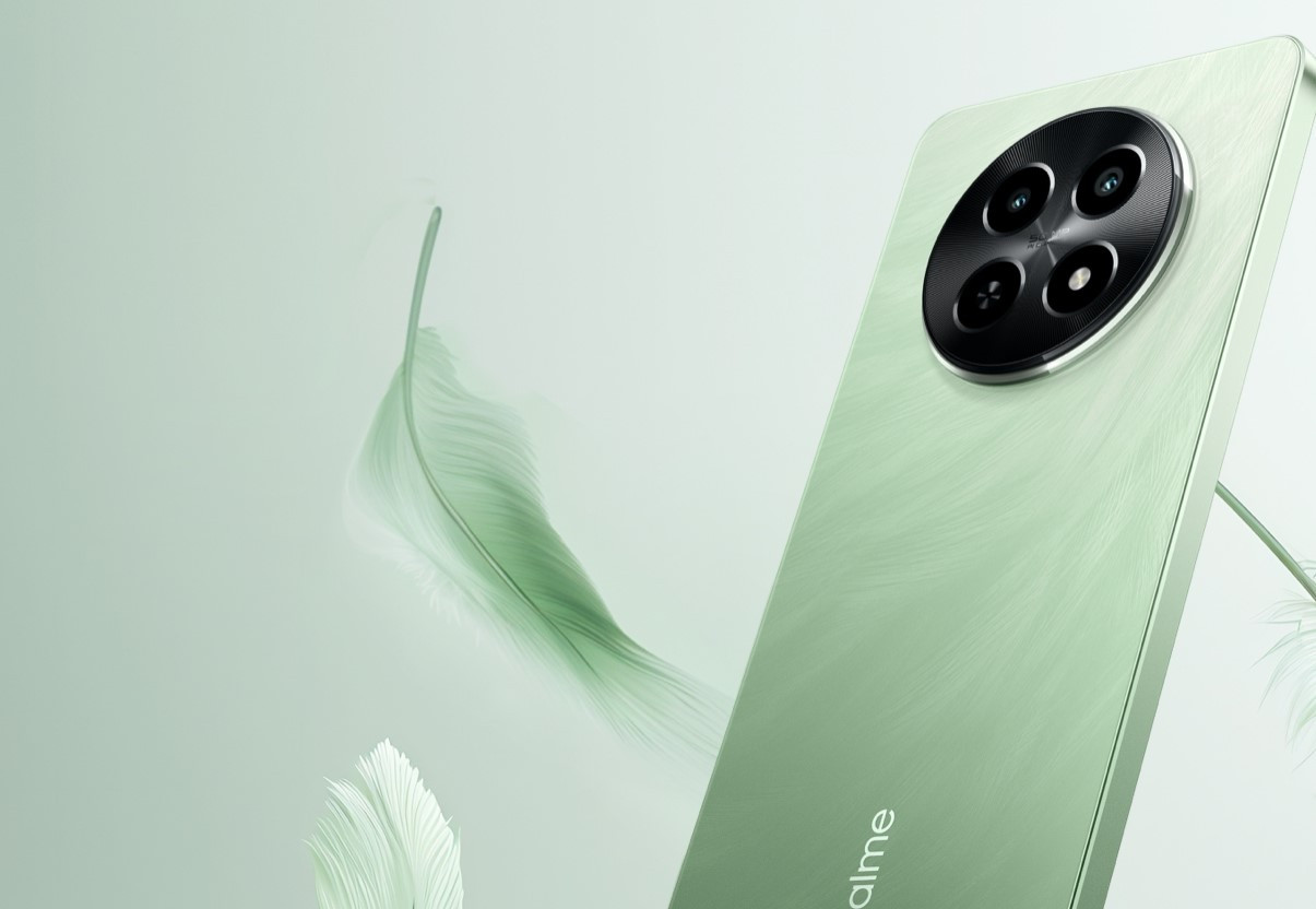 Realme 12X 5G malaysia light feather design