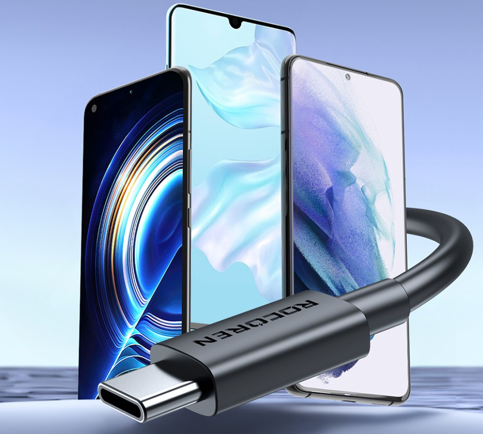 Rocoren Jianyi Series USB Cable A TO C 3A malaysia fcp 3.0 protocol