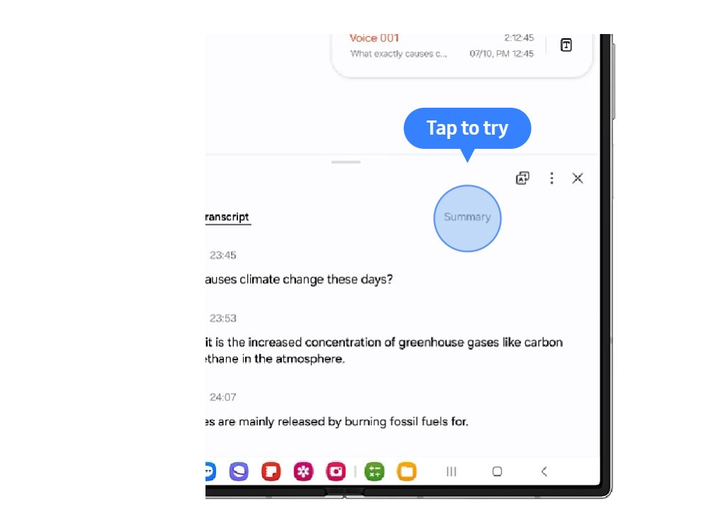 Samsung Galaxy Z Fold6 5G malaysia note-making app