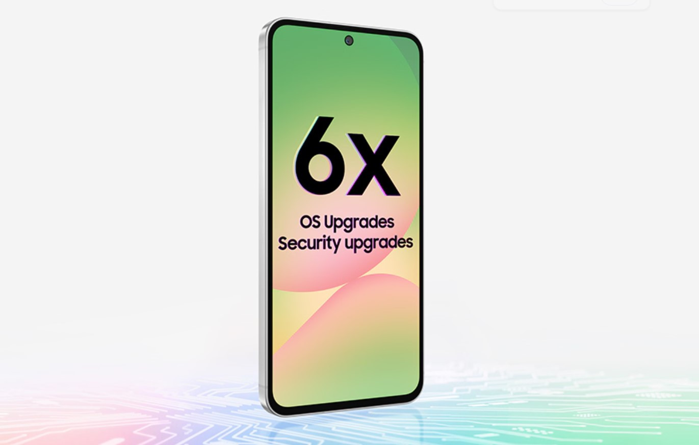 Samsung Galaxy A56 malaysia 6x os and security upgrades