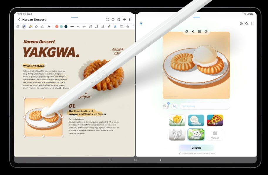 Samsung Galaxy Tab S11 Ultra Malaysia AI sketch to notes