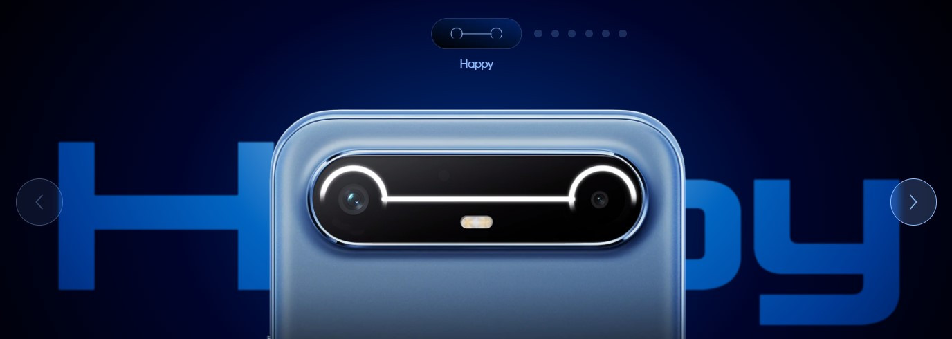 Tecno Pova Slim 5G malaysia dual circle led alerts