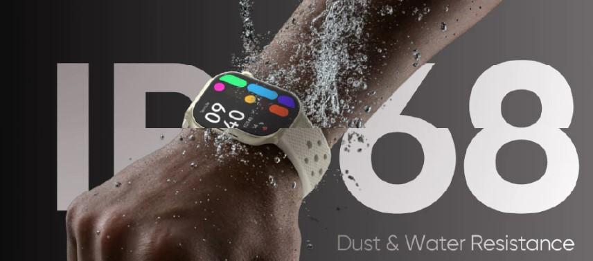 Techlife Smart Watch L2 Malaysia IP68 water resistance